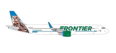Herpa 535830 - 1/500 Frontier Airlines Airbus A321 &ndash; N701FR