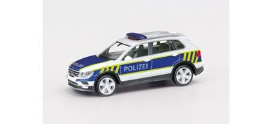 Herpa 096973 -1/87 VW Tiguan &bdquo; Polizei Sachsen-Anhalt&ldquo; - Neu