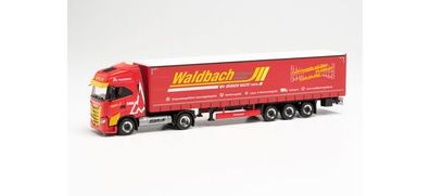 Herpa 314411 - 1/87 Iveco S-Way LNG Sattelzug &bdquo; Waldbach Logistik&ldquo;
