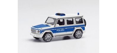 Herpa 097222 -1/87 Mercedes-Benz G-Klasse &bdquo; Polizei Brandenburg Land
