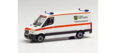 Herpa 095839 - 1/87 Mercedes-Benz Sprinter 13 Flachdach "Freistaat Sachsen"