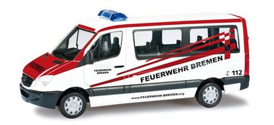 Herpa 090780 - 1/87 Mercedes-Benz Sprinter Bus MTF "Feuerwehr Bremen"