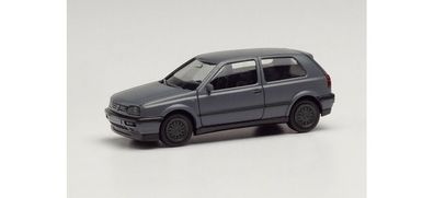 Herpa 024075-002 - 1/87 VW Golf III VR6 nardograu, Felgen grau - Neu