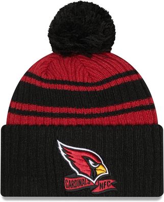 NFL Arizona Cardinals Sideline 2022 Bobble Wollmütze cuffed knit 196314140607