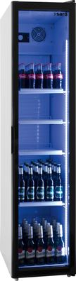 Kühlschrank Mod. SK 301 schmal mit Glastür 301 L 448x680x1900 Gastlando