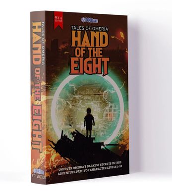DMD2010002 - Legends of Omeria RPG Hand of the Eight 5E - RPG - english