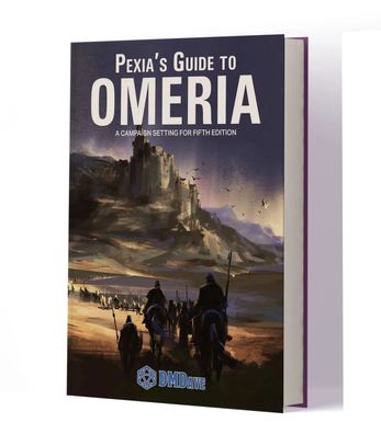DMD2010001 - Legends of Omeria RPG Pexias Guide to Omeria 5E - RPG - english