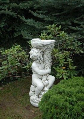 Engel 98cm Skulptur Design Figur Statue Garten Figuren Statuen Skulpturen Grab