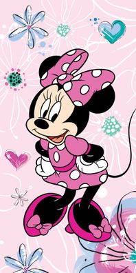 Disney Minnie Mouse Pink Duschtuch Strandtuch Badetuch 70 x 140 cm