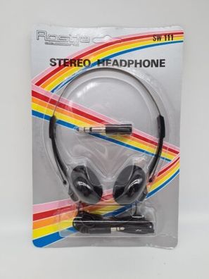 Rosita Electronic SW 111 Vintage Kopfhörer Stereo Headphone Neu Sammler 70er 80e