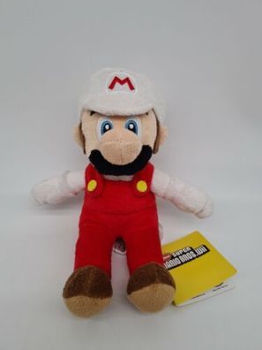 Fire Mario Plüschfigur 20cm Feuer ? Nintendo Super Mario Bros 2011 NEU