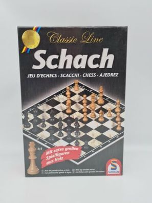 Schach Classic Line (extra große Figuren) Strategiespiel Deutsch 2007 Brettspiel