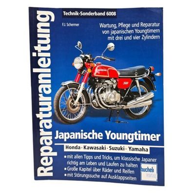 Reparaturanleitung Sonderband 6008 Youngtimer aus Japan Buch Bucheli Verlag