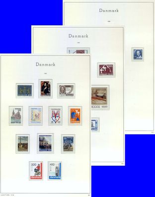 Dänemark Danmark [1988] Jahrgang ( * */ mnh ) auf Leuchtturm