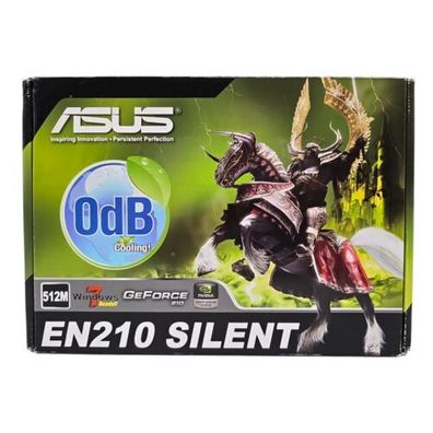 Asus EN210 silent/ DI/512MD2 512MB DDR2 Geforce 210 HDMI DVI VGA OVP CD Anleitun