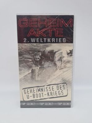 Geheimakte 2. Weltkrieg - Geheimnisse des U Boot Kriegs VHS Kassette NEU