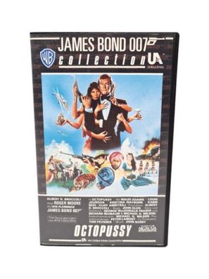 Octopussy VHS Warner Home Video James Bond 007 Klassiker 1983 Roger Moore