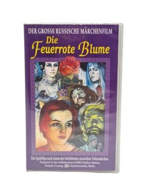 Der grosse Russische Märchenfilm - Die Feuerrote Blume VHS NEU