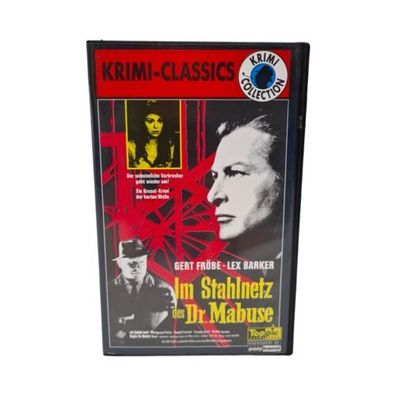 Krimi Classics - Im Strahlennetz des Dr. Mabuse - VHS Kassette Toppic