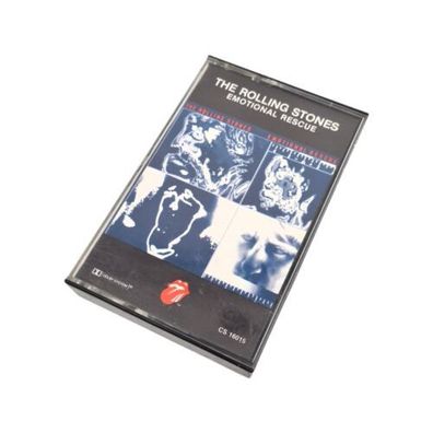 The Rolling Stones ?- Emotional Rescue MC Kassette Cassette Tape Vintage