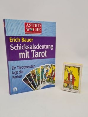 Rider Tarot - Der Magier - Arthur Edward Waite 1971 + Buch von Astro Woche
