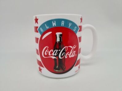 Coca Cola Always Arcopal France Tasse 1997 Mug Vintage Rarität