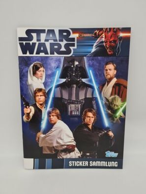Star Wars Sticker Album TOPPS 2012 Sammelalbum Klebealbum Top Zustand