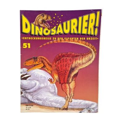De Agostini Heft Dinosaurier - Giganten der Urzeit - Heft 51 - 90er Vintage