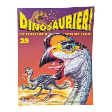 De Agostini Heft Dinosaurier - Giganten der Urzeit - Heft 25 - 90er Vintage