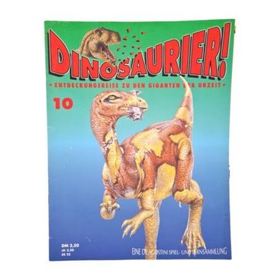 De Agostini Heft Dinosaurier - Giganten der Urzeit - Heft 10 - 90er Vintage