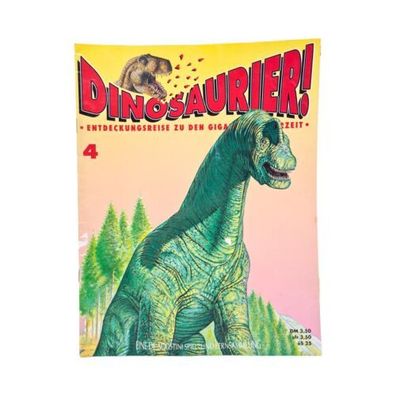 De Agostini Heft Dinosaurier - Giganten der Urzeit - Heft 4 - 90er Vintage