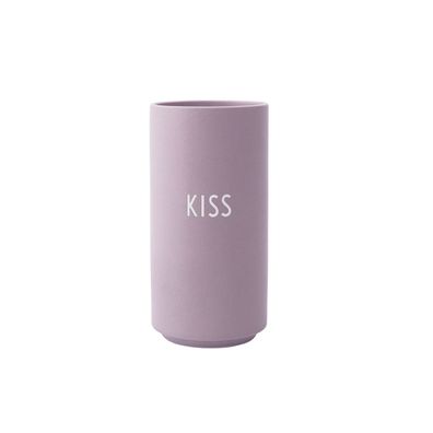 Design Letters - Dekovase KISS Tischvase Kuss Blumenvase Porzellan Lieblingsvase Vase