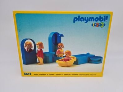 Playmobil 123 Set 6614 Bad von 1990 NEU Rarität Vintage