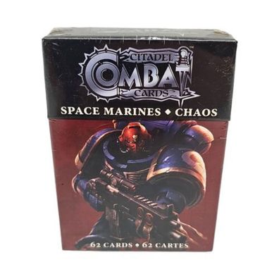 Warhammer 40k Citadel Combat Cards / Space Marines - Chaos Kartenspiel 2017 Neu