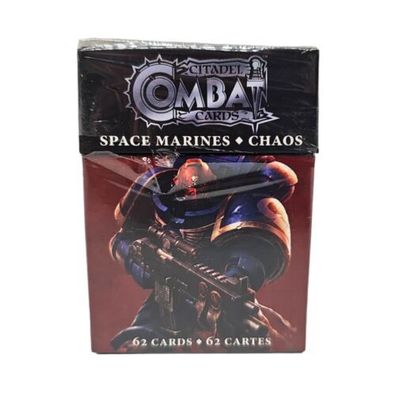 Warhammer 40k Citadel Combat Cards / Space Marines - Chaos Kartenspiel 2017
