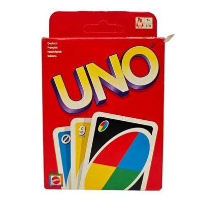 UNO Kartenspiel 2003 Karten Originalverpackt vollständig Mattel