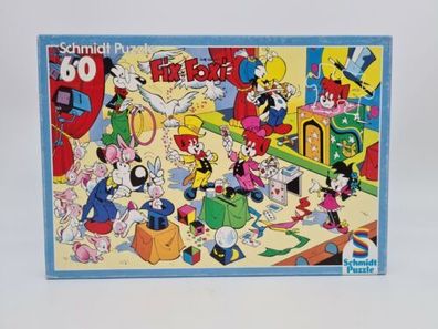 Fix und Foxi Schmidt Puzzle Zaubervorstellung 60 Teile 1992 Rolf Kauka 02407