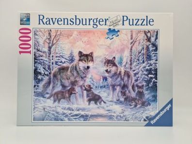 Ravensburger Puzzle 1000 Teile Arktische Wölfe 2012 NEU