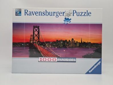 Ravensburger San Francisco Oakland Bay Bridge bei Nacht 1000 Teile Puzzle Brücke