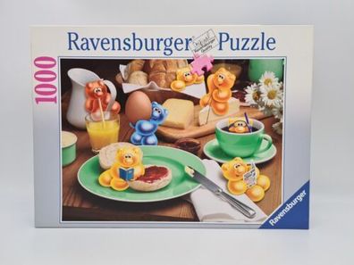 GELINI Ravensburger Puzzle 1000 Teile - Frühstück 2002 Nr. 158690