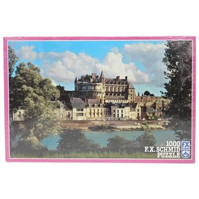 FX Schmid Puzzle 1000 Teile Chateau d' Amboise NEU Rarität Vintage