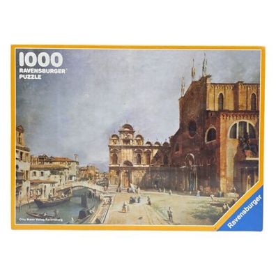 Ravensburger Puzzle 1000 Teile Canaletto Santi Giovanni 1987 Künstler Selten Neu