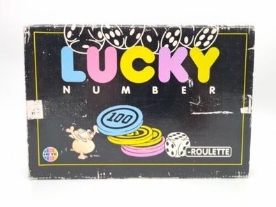 LUCKY Number Heye Roulette Spiel Brettspiel Gessellschaftsspiel 1990
