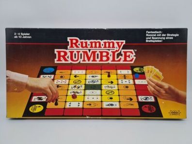 Rummy Rumble - Amigo Spiele Brettspiel 1986 Vintage Gesellschaftsspiel
