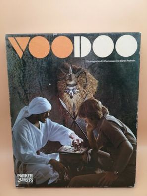 Voodoo Parker Denk-und Taktikspiel 1977 für 2 Spieler vollständig