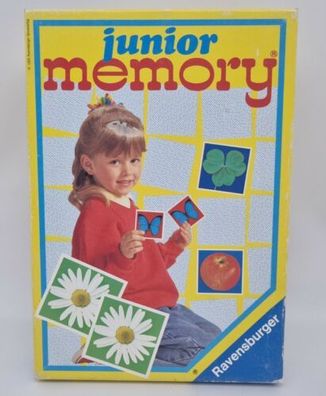 Junior Memory Ravensburger 1992 Legespiel Gedächtnisspiel