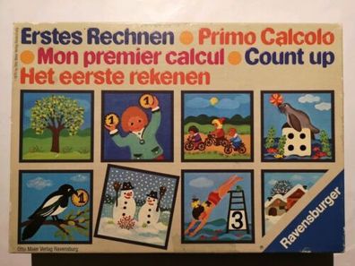 Erstes Rechnen Kinder Lernspiel Ravensburger Von 1979 Rarität Kindheit