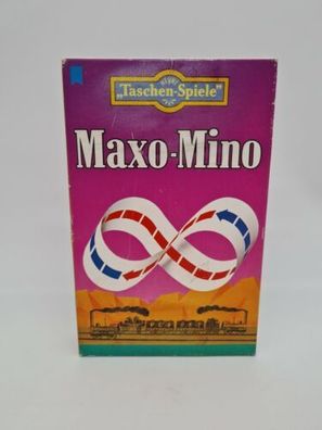 MAXO-MINO HEYNE Taschenspiele 1974 Gesellschaftsspiel Vintage