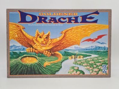 Goldener Drache Brettspiel FX Schmid Kinder Fantasy 1992 Gesellschaftsspiel