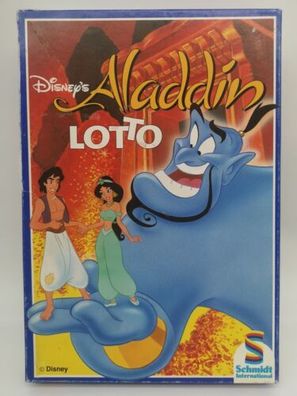 Disney's Aladdin Lotto Schmidt Gesellschaftsspiel Vintage Spiel